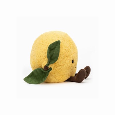 Jellycat Lemon New Zealand | EVOKP5180